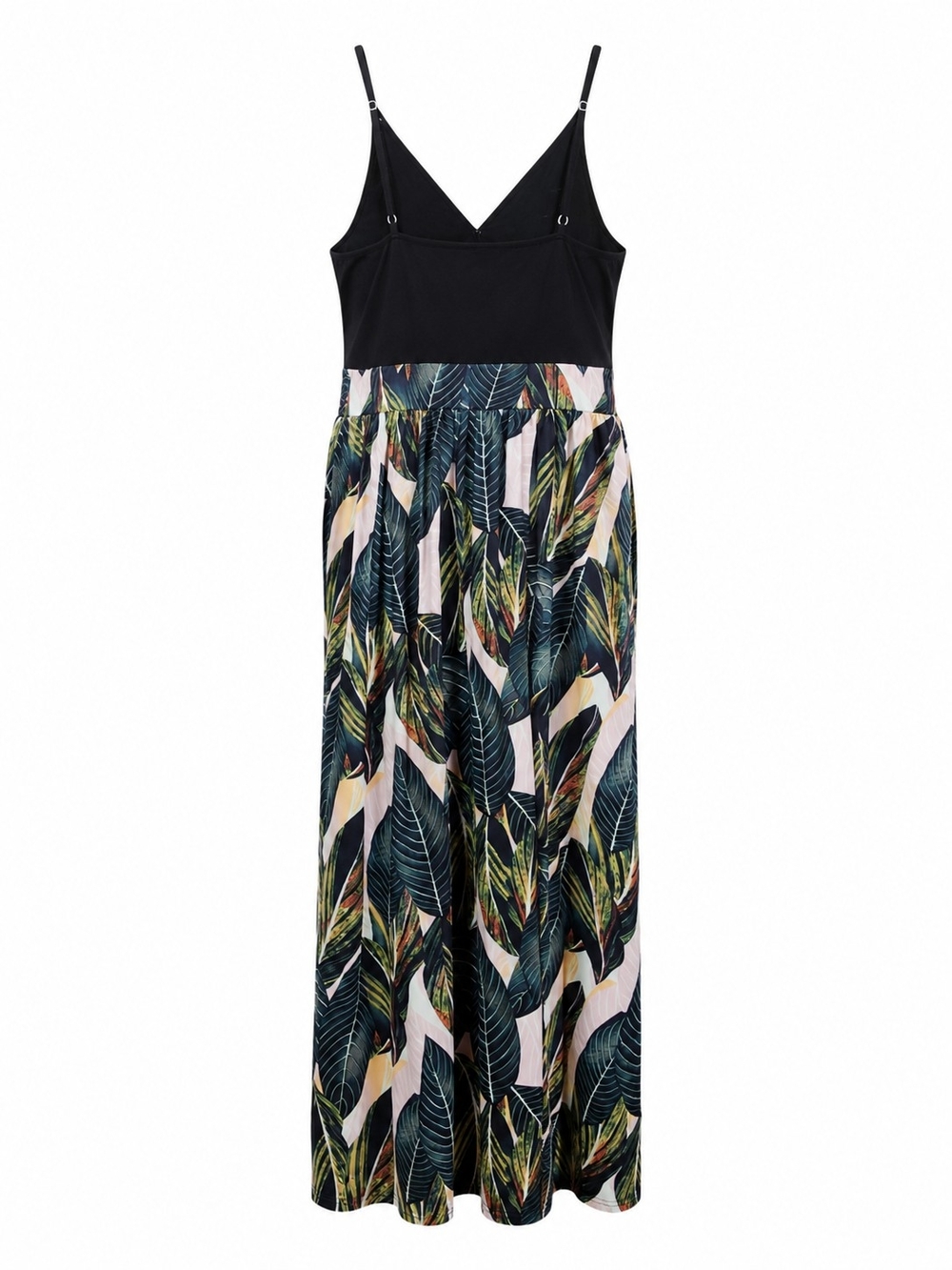 Style Boutique Plus Size Tropical Leaf Print Maxi Dress – Size XXL. - Picture 5 of 8